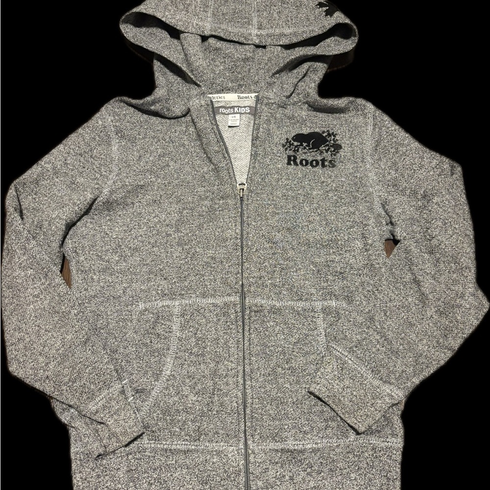Roots Kids Heather Gray Hoodie